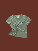 Olive green pas T-shirt